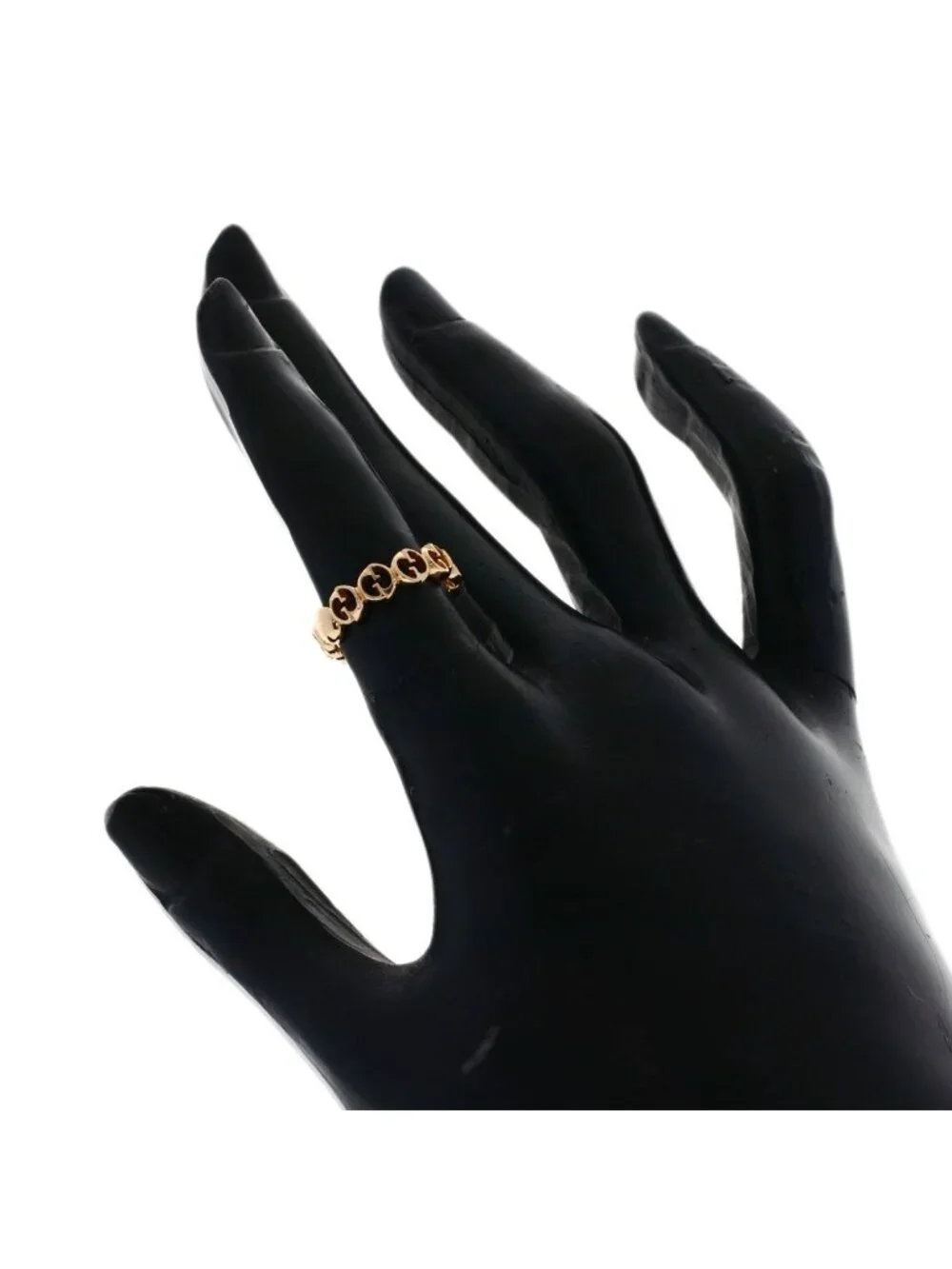 Gucci Interlocking G Ring 18K Pink Gold